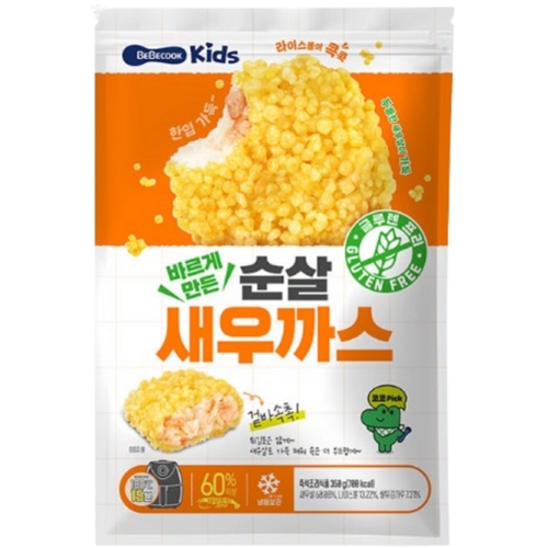바르게 만든 순살 새우까스 350g