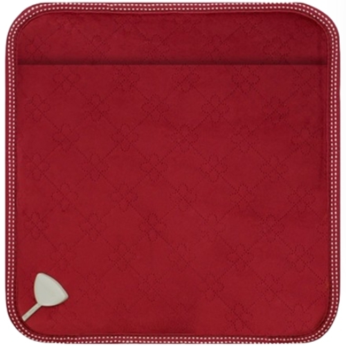 한일전기 극세사 와인 전기발방석