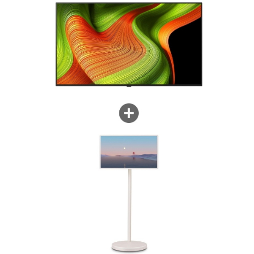 LG���� �÷��� AI OLED55B5NNA + ���Ĺ��̹�2 27LX6TPGA