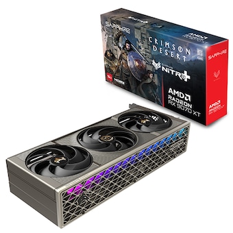 SAPPHIRE <b>라데온</b> RX 9070 XT NITRO+ OC D6 16GB 붉은사막 에디션