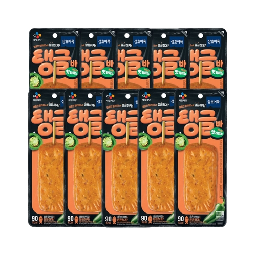 CJ제일제당 삼호어묵 탱글바 핫라피뇨 70g (10개)_이미지