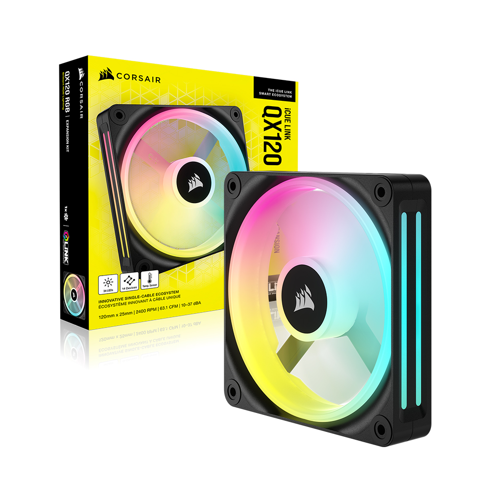 CORSAIR iCUE LINK QX120 RGB Expansion KIT