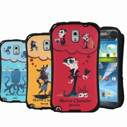 에코스킨 갤럭시노트2 가디언 호러 범퍼 케이스_이미지