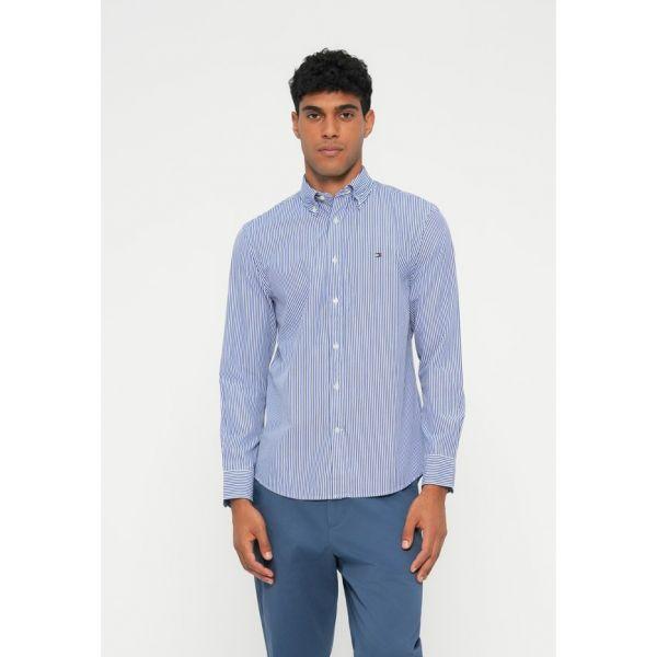 타미힐피거 토미 힐피거 코어 플렉스 팝 클래식 셔츠 웨지 블루 7373219