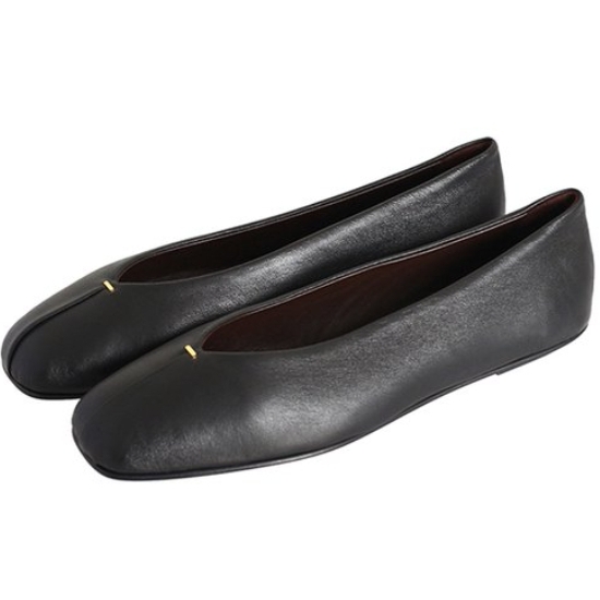 더 로우 에바 플랫 슈즈 F1281 N60 (BLK, 블랙)_이미지