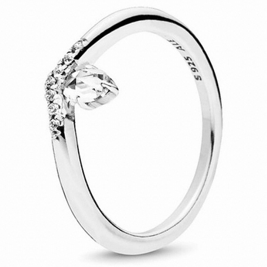 판도라 클래식 위시본 반지 197790CZ