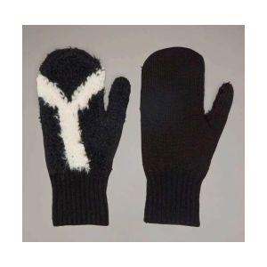 Y-3 YOHJI YAMA모토 X FUZZY 블랙 로고 남녀공용 MITTENS 글러브 IJ9873 NEW