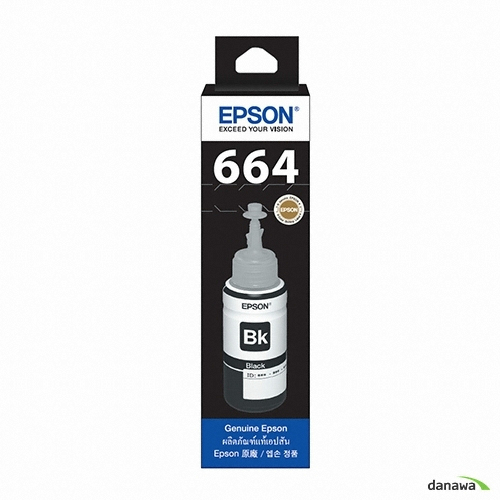 Epson 정품 664 (T664100) 검정 8개_이미지