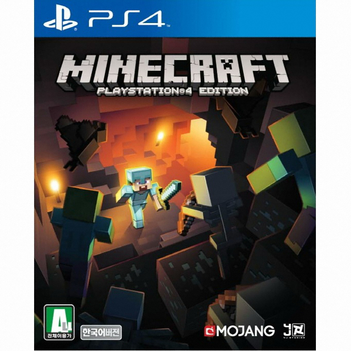 마인크래프트 한글판 PS4, 패키지디스크/중고_이미지