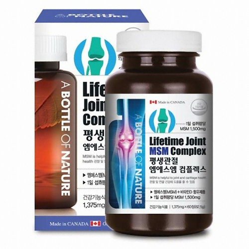 어바틀오브네이쳐 평생관절 엠에스엠 컴플렉스 60정