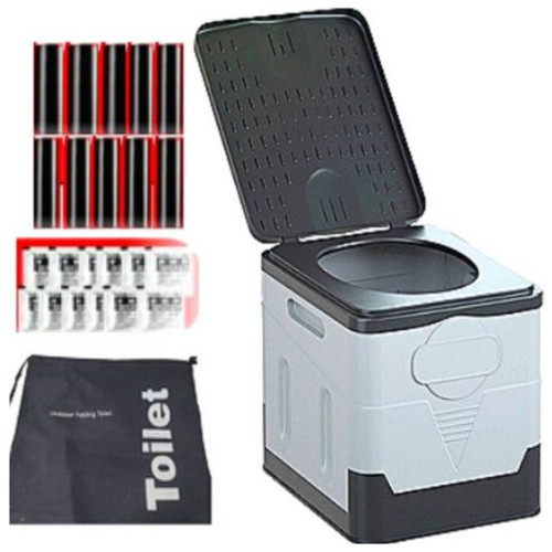 더배라 캠핑용 변기 응고제 봉투 파우치 세트