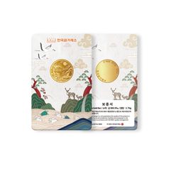 한국금거래소 순금 십장생 순금 코인 3.75g (1개)_이미지