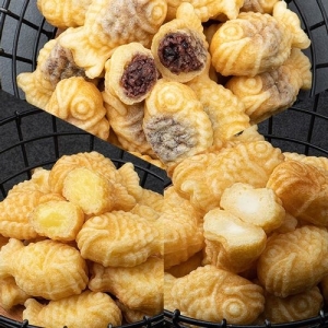 자연맛남 미니붕어빵 (팥 500g + 카스타드 500g + 치즈 500g) [1개]