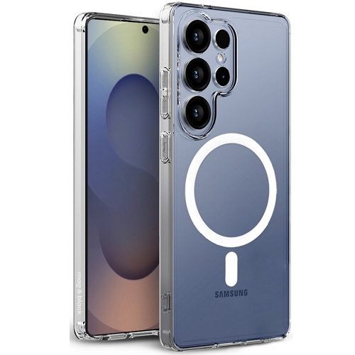 맥앤블랙 갤럭시S25 울트라 2배 자력 맥세이프 투명 케이스