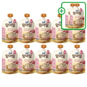 매일유업 맘마밀 안심이유식 표고버섯과 소고기 100g (12개)