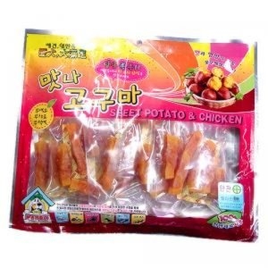 만도통상 만도 애견용품  만도 맛나 고구마 사사미 400g. 최저가애견용품전문몰 왕도매닷컴