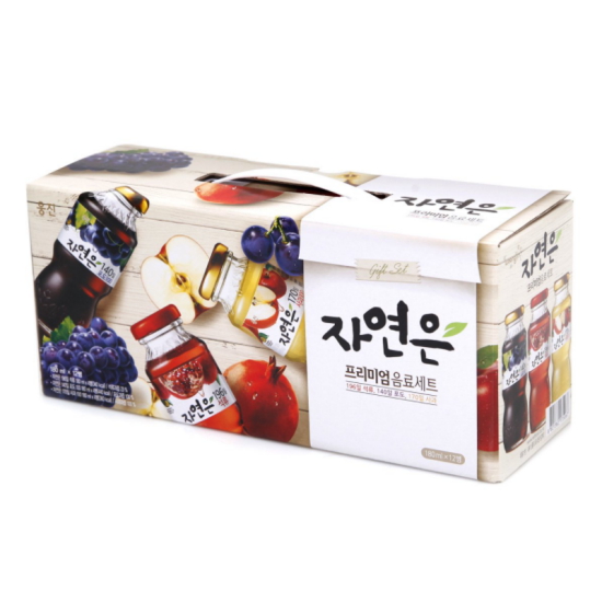 웅진식품 자연은 프리미엄 음료세트 (4개)_이미지