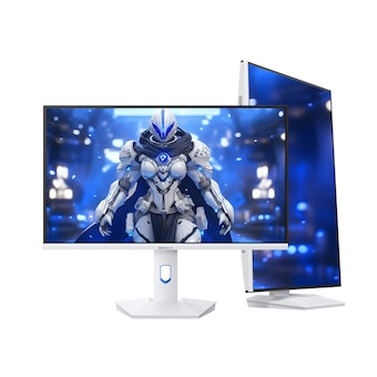 알파스캔 콘퀘스트 27F60G 게이밍 240 FAST IPS HDR 멀티스탠드 화이트 무결점