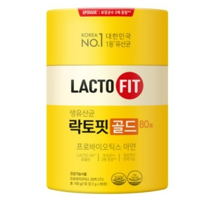 락토핏 생유산균 골드 2g 80포