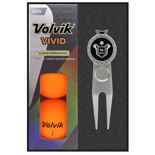 볼빅 비비드 3구+잔디보수기 세트