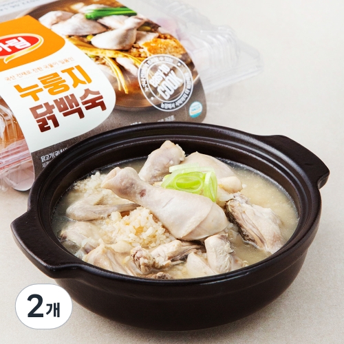 누룽지 닭백숙 밀키트 2개 600g