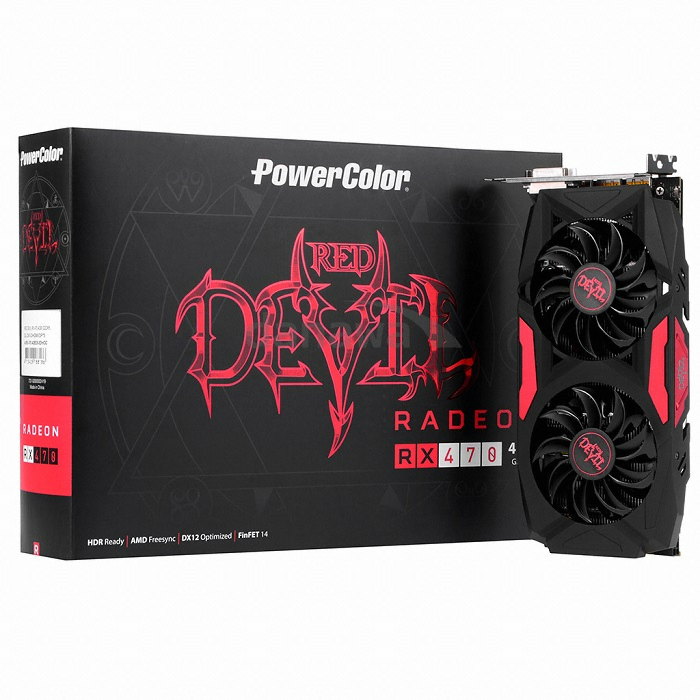 PowerColor 라데온 RX 470 Red Devil D5 4GB_이미지