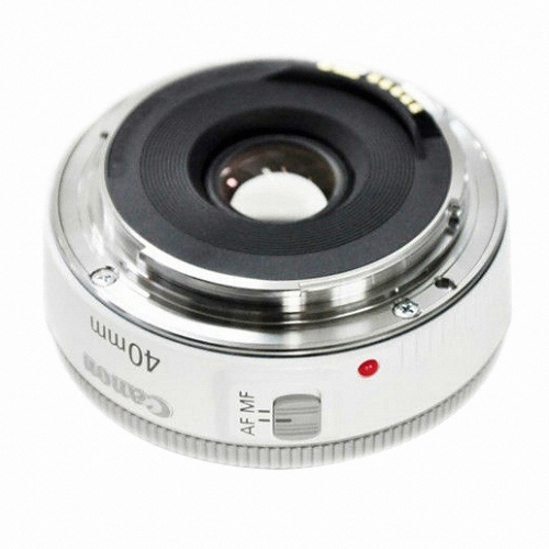캐논 EF 40mm F2.8 STM 화이트 (중고품)_이미지