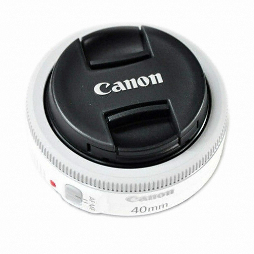 캐논 EF 40mm F2.8 STM 화이트 (중고품)_이미지