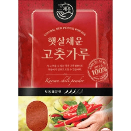 채운영농조합 햇빛고을 햇 고춧가루 고추장용 보통매운맛 500g (4개)_이미지