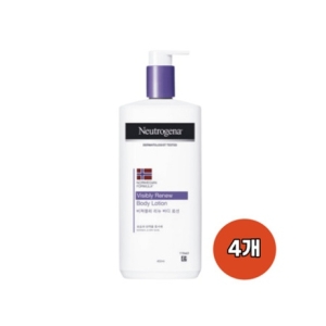 뉴트로지나 노르웨이전 포뮬러 비져블리 리뉴 바디로션 450ml (4개)_이미지