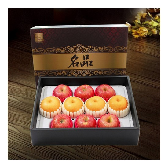 새참농장 명품 청송사과 나주배 혼합 선물세트 5kg (1개)