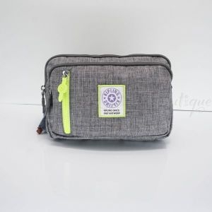 키플링 남녀겸용 Tarry 패니 팩 힙 웨이스트 여행 백 폴리에스터 KI2167 그레이 블랙