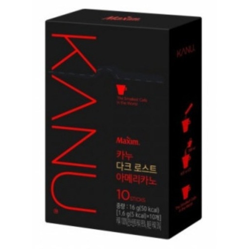 동서식품 카누 미니 다크 로스트 아메리카노 10개입 (5개)_이미지