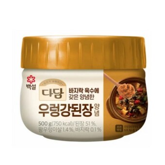 <b>다담</b> <b>된장</b><b>찌개</b>양념 500g