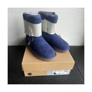 UGG 오스트레일리아 뉴 Az에일a Shipyard 블루 부츠s 1091585 여성 Sheep스킨 7_이미지
