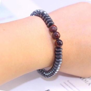 오노마 ONM 염주팔찌 수능 뱅글 액세서리 화산석 클린석팔찌 41021202_이미지