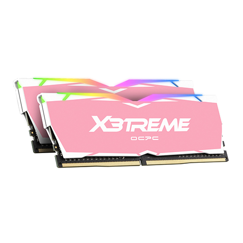 OCPC DDR4-3600 CL18 X3TREME RGB Pink 패키지 (32GB(16Gx2))_이미지