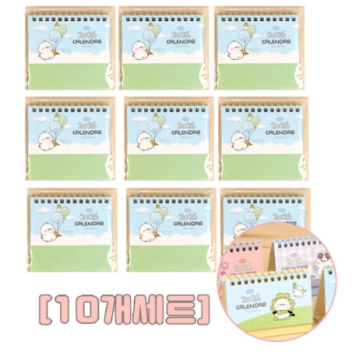 베어나인 2026 오목눈이 미니 탁상 캘린더 (10개)