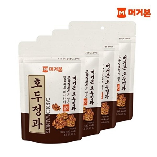 머거본 호두정과 100g (4개)_이미지