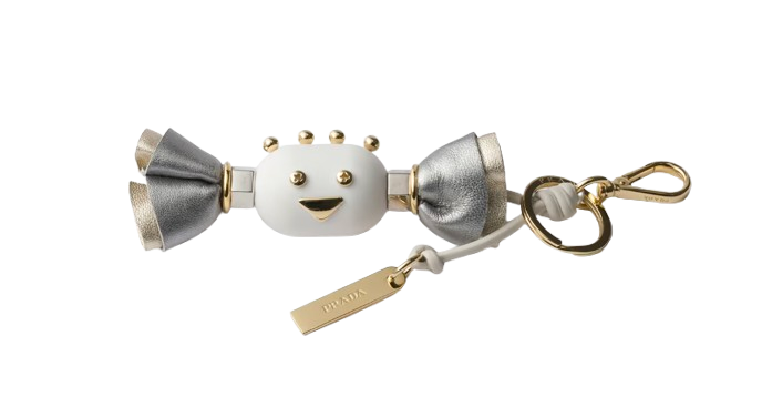 캔디 플렉시 글라스 가죽 키 링 챔 1TL5882HBRF0135