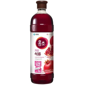 청정원 <b>홍초</b> 저당 석류 1.5L