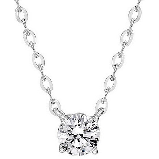 젬컴 다이아미 18K GIA 이터너티 목걸이 DS0017N-0.3