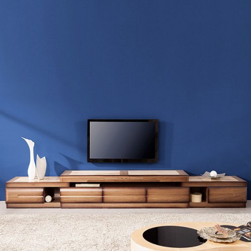 예작퍼니쳐 라인 몽블루 무늬목 거실장 2900