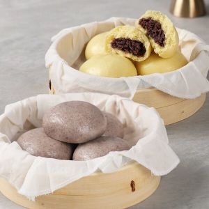단호박쌀찐빵 20개 + 흑미쌀찐빵 20개 총40개