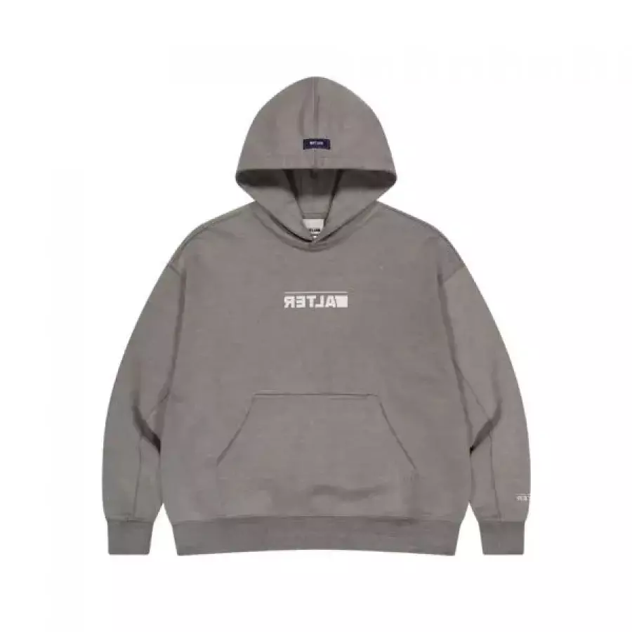 피그먼트 ALTER STUDIO Neat Logo Hoodie_L/Grey 1924434