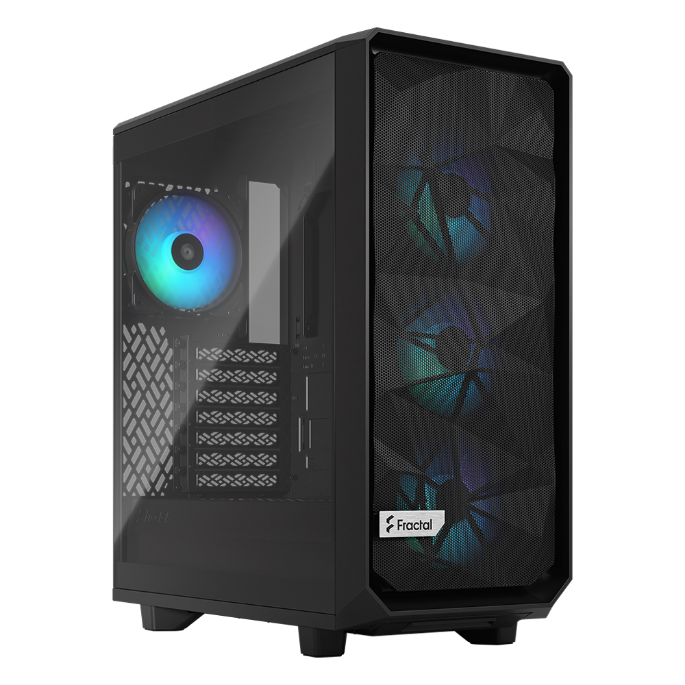 Fractal Design Meshify 2 Compact RGB Light 강화유리 (블랙)_이미지