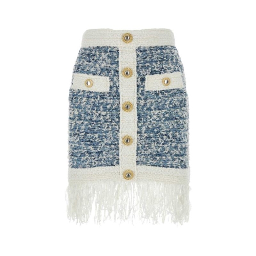 발망 숏 스커트 CF1LB293KF88 SLJ Printed_이미지