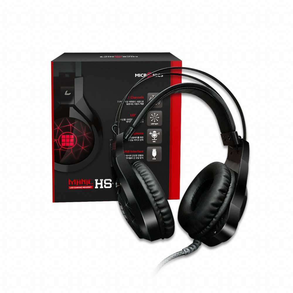 마이크로닉스 MANIC HS-300 가상 7.1채널 RGB LED_이미지