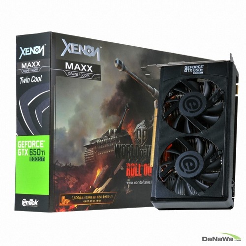 �̿��� XENON ������ GTX650 Ti BOOST MAXX D5 1GB Twin Cool