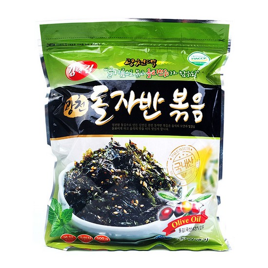 김도둑 The 맛있는 돌자반 볶음 500g 2개 구운김 조미김 반찬